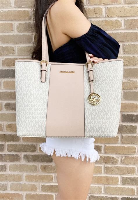 michael kors pal pink|michael kors purses vanilla pink.